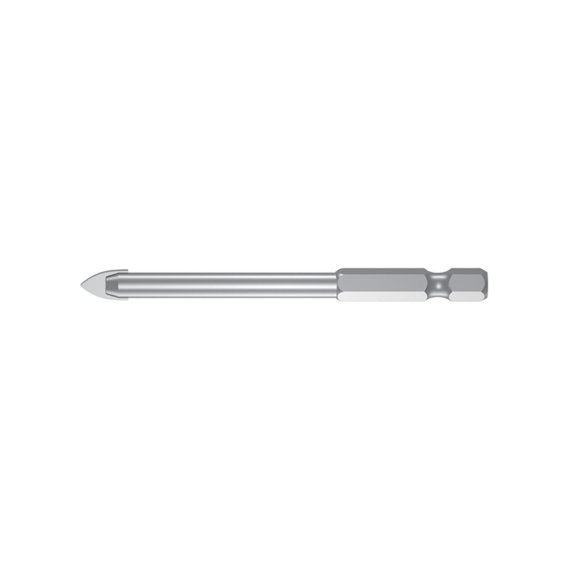 1/4 inch Hex Shank Glass And Tile Carbide Tipped Masonry Drill Bit