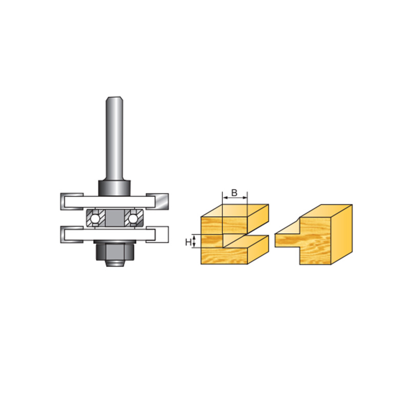 Tongue Groove Assembly Router Bit