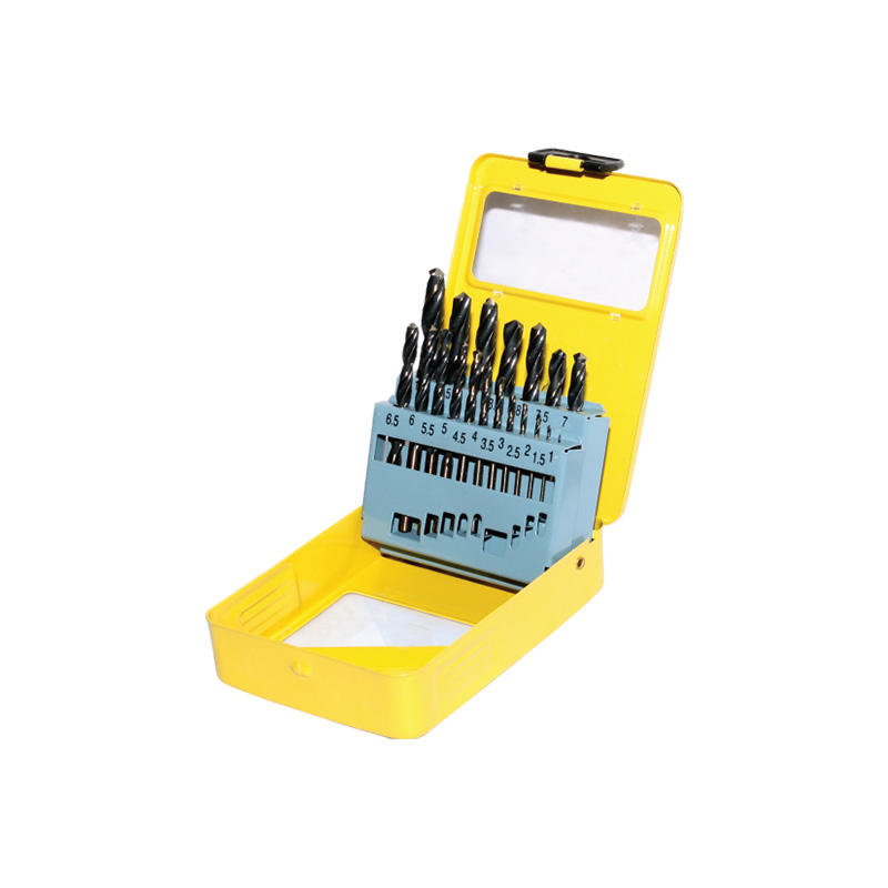 19 pcs/set HSS Straight Shank Twist Drill